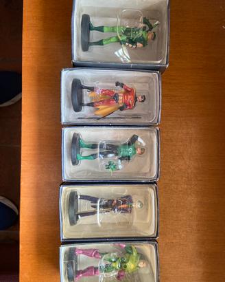 Lotto 5 Statuine DC Eaglemoss con scatola