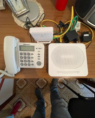 Telefono Panasonic e Wi-Fi Tim