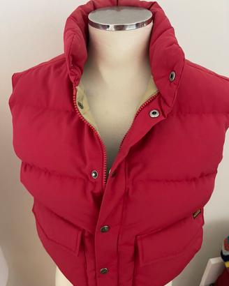 Woolrich smanicato giubbotto giacca piumino 12 S/M