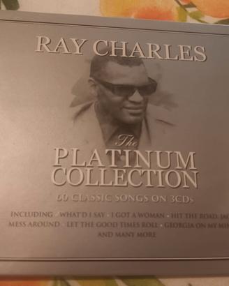 Triplo cd Ray Charles - The platinum collection