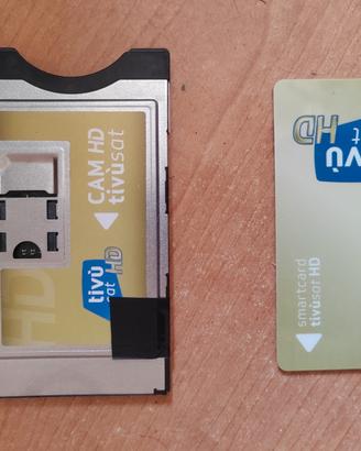 CAM tivusat e tessera card