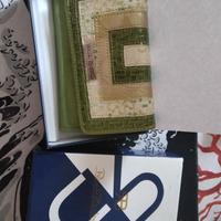 Renato Balestra portafoglio pelle Verde oro