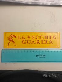 ADESIVO STICKER ULTRAS ROMA  LA VECCHIA GUARDIA