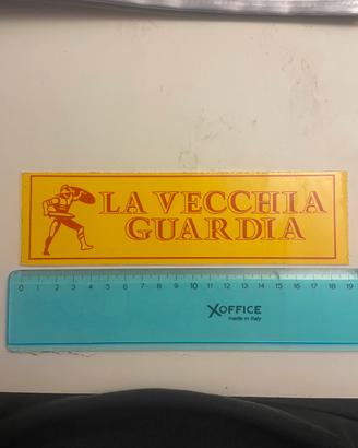 ADESIVO STICKER ULTRAS ROMA  LA VECCHIA GUARDIA