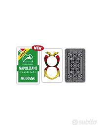 10 mazzi di Carte Modiano napoletane verde family