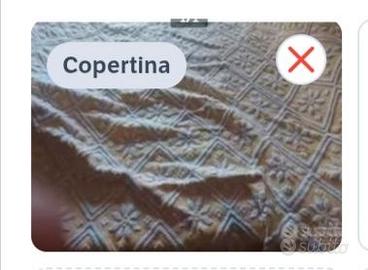 Copriletto/tappetto sardo