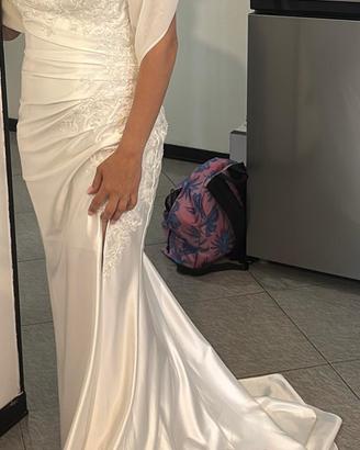 Vestito sposa con scarpe