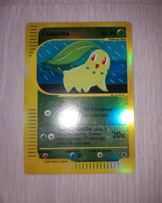 Carte Pokemon Chikorita 99/165 Ita Reverse Holo