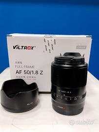 Viltrox AF 50mm F1.8 per Nikon Z Come Nuovo