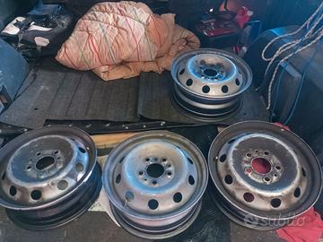 4 Cerchi fiat ducato in ferro