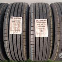 4 gomme 215 55 18 GOODYEAR 100% BAT. RIF366