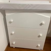 Fasciatoio erbesi completo di vaschetta per 