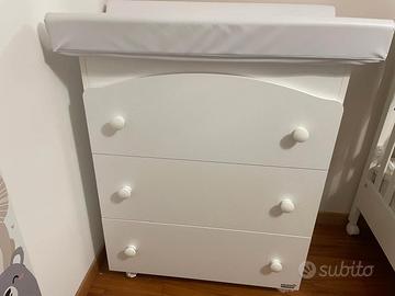 Fasciatoio erbesi completo di vaschetta per 