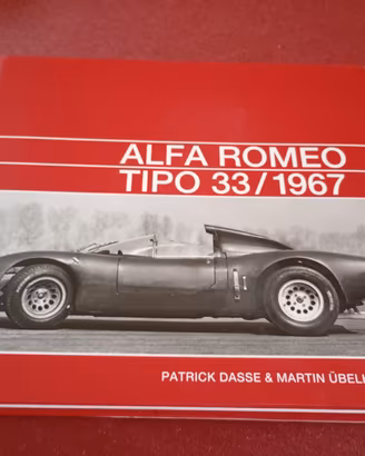LIBRO ALFA ROMEO TIPO 33/1967  COME NUOVO