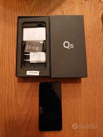 LG Q6 con scatola originale