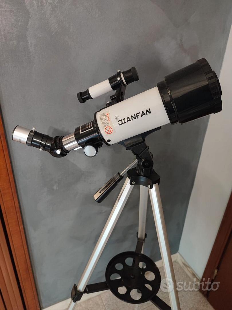 Telescopio Astronomico Hetekan 70/400mm - Per Principianti, Con Treppiede E Adattatore Telefono - Foto 2