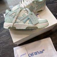 Off-White out of Office calf leather White seafoam