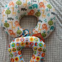 cuscino allattamento e cuscino tummy time