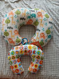 cuscino allattamento e cuscino tummy time