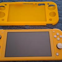 Nintendo switch lite gialla
