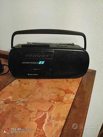 registratore radio a cassette portatile vintage