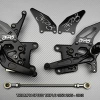 Pedane arretrate SPEED TRIPLE 1050 2005 2010 2008