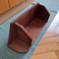 SCAFFALE LIBRERIA in legno vintage con inserti