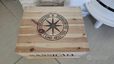 Cassa Da 6 Bottiglie, VINO Sassicaia Bolgheri 2011