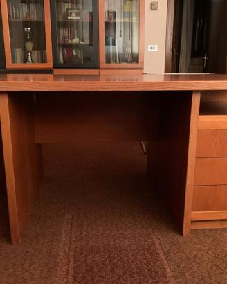 SCRIVANIA IN LEGNO MASSELLO ROVERE