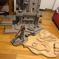 Plastico isola pirati e fortezza. Playmobil
