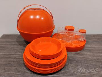 Set da Pic nic "Pic Boll" anni 60 e 70 Guzzini 