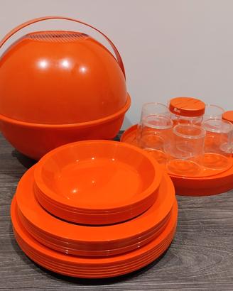 Set da Pic nic "Pic Boll" anni 60 e 70 Guzzini 
