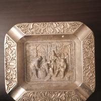 Posacenere Vintage JAPAN in Peltro/Stagno