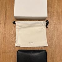 Portafoglio Celine grande in pelle con zip