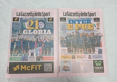 Inter Campione Double 2026 Gazzetta Dello Sport