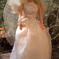 Bambola Tanya sposa. Cammina. Vintage 