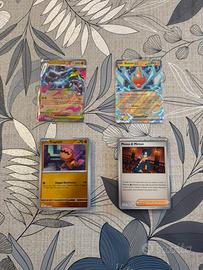 Pokemon Fiamme Spettrali reverse/holo e EX