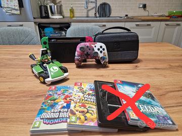Nitendo Switch + accessori vari