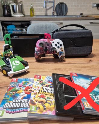 Nitendo Switch + accessori vari