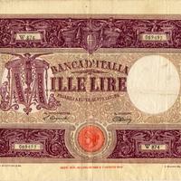 Banconota 1000 Lire “ GRANDE M”