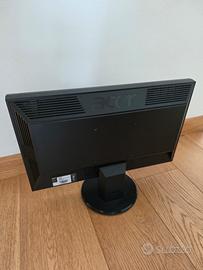 Monitor PC 18.5" Acer V193HQ VGA funzionante 