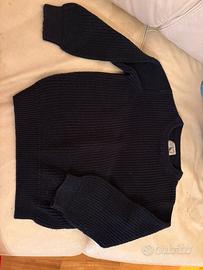 Maglione blu bambino H&M invernale