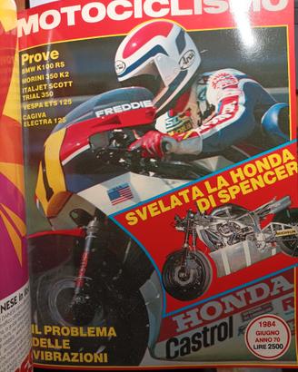 Rivista MOTOCICLISMO numero 6 del 1984
