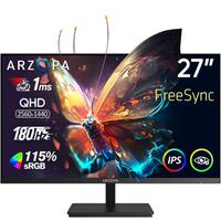Arzopa Monitor Gaming 27 Pollici 180Hz 2K QHD ips