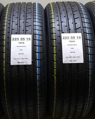 4 GOMME 225 55 19 TOYO 100% RIF3937