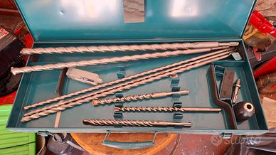 Set Punte Muro SDS-Plus Lunghe per Tassellatore