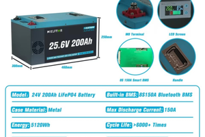 Batteria 5kw - 24V 150A