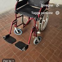 sedia a rotelle