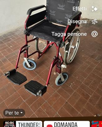 sedia a rotelle
