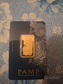lingotto da 20g pamp 24k